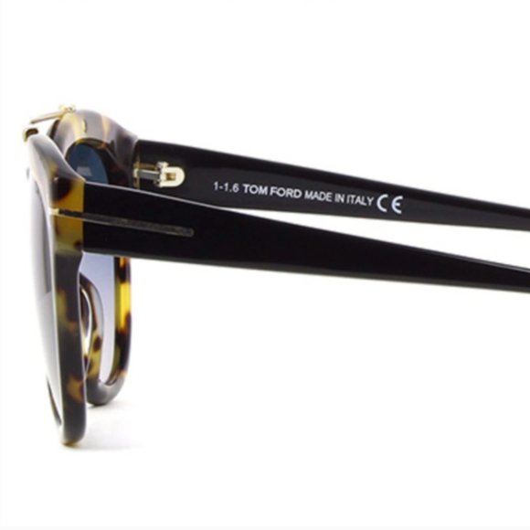 NEW Tom Ford Livia 56MM oversize Cat Eye Sunglasses $600 main image 6